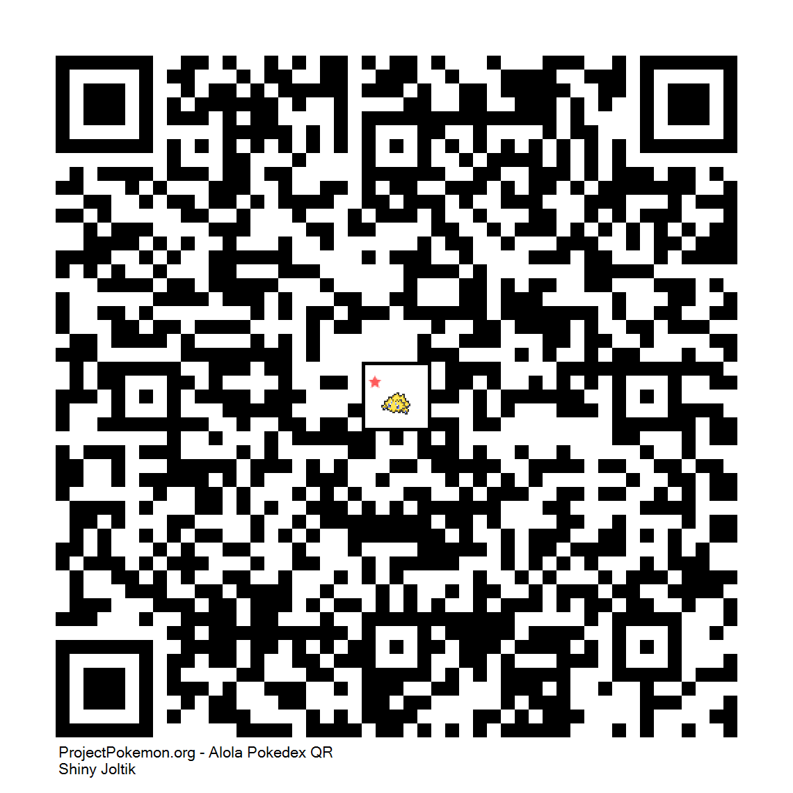 Cdigo QR de Joltik variocolor
